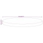 vidaXL Tablero de mesa redondo madera maciza de mango Ø 50x3,8 cm vidaXL Tablero de mesa redondo madera maciza de mango Ø 50x3,8 cm