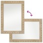 vidaXL Conjunto de muebles de baño 5 piezas madera maciza de mango