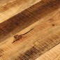vidaXL Tablero de mesa redondo madera maciza mango rugosa Ø 70x1,5 cm vidaXL Tablero de mesa redondo madera maciza mango rugosa Ø 70x1,5 cm