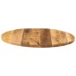 vidaXL Tablero de mesa redondo madera maciza mango rugosa Ø 90x3,8 cm vidaXL Tablero de mesa redondo madera maciza mango rugosa Ø 90x3,8 cm