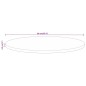 vidaXL Tablero de mesa redondo madera maciza de mango Ø 90x2,5 cm vidaXL Tablero de mesa redondo madera maciza de mango Ø 90x2,5 cm