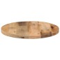 vidaXL Tablero de mesa redondo madera maciza mango rugosa Ø 40x3,8 cm vidaXL Tablero de mesa redondo madera maciza mango rugosa Ø 40x3,8 cm