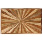 vidaXL Mesa de centro de madera de mango maciza 90x55x36 cm vidaXL Mesa de centro de madera de mango maciza 90x55x36 cm
