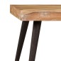 vidaXL Mesa de centro de madera de mango maciza 90x55x36 cm vidaXL Mesa de centro de madera de mango maciza 90x55x36 cm