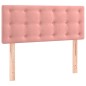 vidaXL Cabecero de terciopelo rosa 80x5x78/88 cm vidaXL Cabecero de terciopelo rosa 80x5x78/88 cm
