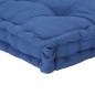 vidaXL Cojines para muebles de palés 2 unidades algodón azul claro vidaXL Cojines para muebles de palés 2 unidades algodón azul claro