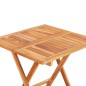 vidaXL Set de bistró 3 piezas con cojines azul madera maciza teca vidaXL Set de bistró 3 piezas con cojines azul madera maciza teca