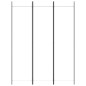 vidaXL Biombo divisor de 3 paneles de tela blanco 150x200 cm vidaXL Biombo divisor de 3 paneles de tela blanco 150x200 cm