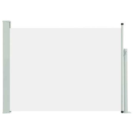 vidaXL Toldo lateral retráctil de jardín crema 100x500 cm