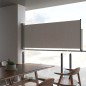 vidaXL Toldo lateral retráctil para patio 100x300 cm gris vidaXL Toldo lateral retráctil para patio 100x300 cm gris