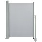 vidaXL Toldo lateral retráctil para patio 100x300 cm gris vidaXL Toldo lateral retráctil para patio 100x300 cm gris