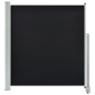 vidaXL Toldo lateral retráctil para patio 140x300 cm negro vidaXL Toldo lateral retráctil para patio 140x300 cm negro