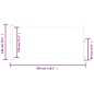 vidaXL Toldo lateral retráctil para patio 140x300 cm negro vidaXL Toldo lateral retráctil para patio 140x300 cm negro