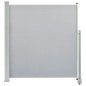 vidaXL Toldo lateral retráctil para patio 140x300 cm gris vidaXL Toldo lateral retráctil para patio 140x300 cm gris