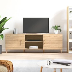 vidaXL Mueble para TV madera de ingeniería roble Sonoma 150x30x50 cm