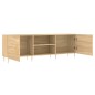 vidaXL Mueble para TV madera de ingeniería roble Sonoma 150x30x50 cm vidaXL Mueble para TV madera de ingeniería roble Sonoma 150x30x50 cm