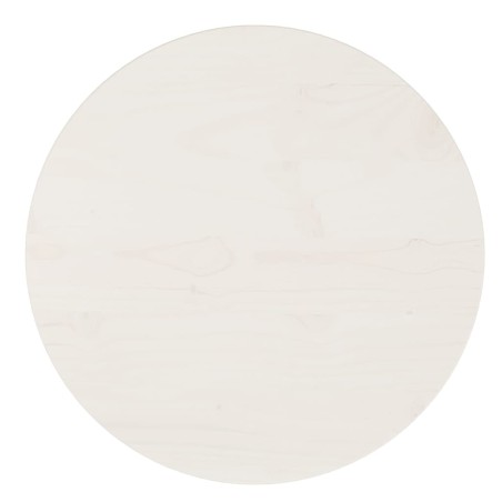 vidaXL Superficie de mesa madera maciza de pino blanco Ø40x2,5 cm