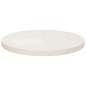 vidaXL Superficie de mesa madera maciza de pino blanco Ø40x2,5 cm vidaXL Superficie de mesa madera maciza de pino blanco Ø40x2,5 cm