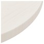 vidaXL Superficie de mesa madera maciza de pino blanco Ø40x2,5 cm vidaXL Superficie de mesa madera maciza de pino blanco Ø40x2,5 cm