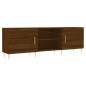vidaXL Mueble de TV madera de ingeniería roble marrón 150x30x50 cm