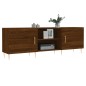 vidaXL Mueble de TV madera de ingeniería roble marrón 150x30x50 cm