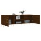 vidaXL Mueble de TV madera de ingeniería roble marrón 150x30x50 cm