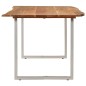 vidaXL Mesa de comedor de madera maciza de acacia 180x90x76 cm vidaXL Mesa de comedor de madera maciza de acacia 180x90x76 cm