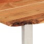 vidaXL Mesa de comedor de madera maciza de acacia 180x90x76 cm vidaXL Mesa de comedor de madera maciza de acacia 180x90x76 cm