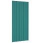 vidaXL Panel para tejado acero galvanizado verde 36 unidades 100x45 cm vidaXL Panel para tejado acero galvanizado verde 36 unidades 100x45 cm