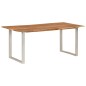 vidaXL Mesa de comedor de madera maciza de acacia 180x90x76 cm vidaXL Mesa de comedor de madera maciza de acacia 180x90x76 cm