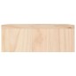 vidaXL Soporte para monitor madera maciza de pino 100x27x10 cm vidaXL Soporte para monitor madera maciza de pino 100x27x10 cm