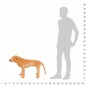 vidaXL Perro labrador de peluche de pie marrón claro XXL vidaXL Perro labrador de peluche de pie marrón claro XXL