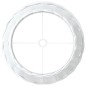 vidaXL Pantalla para lámpara mimbre blanco Ø25x17 cm vidaXL Pantalla para lámpara mimbre blanco Ø25x17 cm