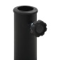 vidaXL Base de sombrilla redonda de poliresina negra 19 kg vidaXL Base de sombrilla redonda de poliresina negra 19 kg