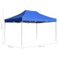 vidaXL Carpa plegable profesional de aluminio azul 4,5x3 m vidaXL Carpa plegable profesional de aluminio azul 4,5x3 m