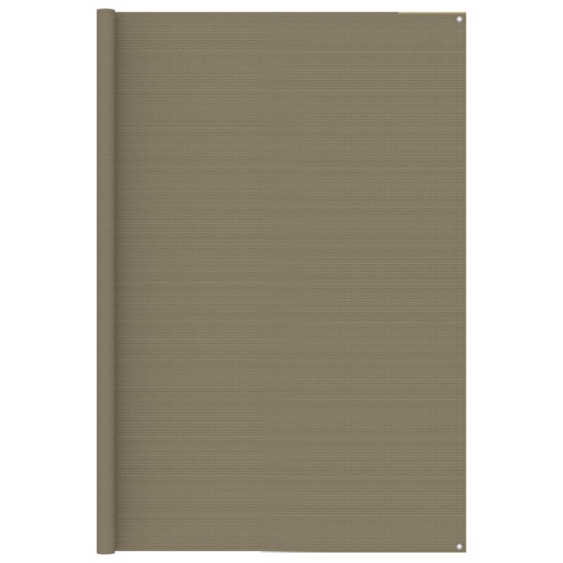 vidaXL Alfombra para tienda de campaña gris taupe 250x200 cm vidaXL Alfombra para tienda de campaña gris taupe 250x200 cm