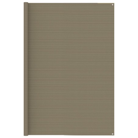 vidaXL Alfombra para tienda de campaña gris taupe 250x200 cm