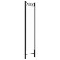 vidaXL Biombo divisor de 3 paneles de tela blanco 120x200 cm vidaXL Biombo divisor de 3 paneles de tela blanco 120x200 cm