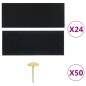 vidaXL Mosquiteras para puerta bloque magnético 2 uds negro 200x80 cm vidaXL Mosquiteras para puerta bloque magnético 2 uds negro 200x80 cm