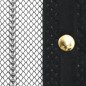 vidaXL Mosquiteras para puerta bloque magnético 2 uds negro 200x80 cm vidaXL Mosquiteras para puerta bloque magnético 2 uds negro 200x80 cm