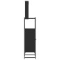 vidaXL Juego de muebles de baño 3 pzas madera contrachapada negro vidaXL Juego de muebles de baño 3 pzas madera contrachapada negro