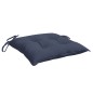 vidaXL Cojines para silla 6 uds tela Oxford azul marino 50x50x7 cm