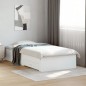 vidaXL Cama con cajones madera de ingeniería blanca 75x190 cm vidaXL Cama con cajones madera de ingeniería blanca 75x190 cm