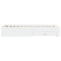 vidaXL Cama con cajones madera de ingeniería blanca 75x190 cm vidaXL Cama con cajones madera de ingeniería blanca 75x190 cm