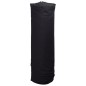 vidaXL Membrana geotextil fibra de poliéster negro 1x10 m vidaXL Membrana geotextil fibra de poliéster negro 1x10 m