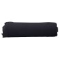 vidaXL Membrana geotextil fibra de poliéster negro 1x10 m vidaXL Membrana geotextil fibra de poliéster negro 1x10 m