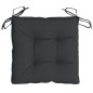 vidaXL Cojines de palets de jardín 2 uds tela Oxford negro 50x50x7 cm vidaXL Cojines de palets de jardín 2 uds tela Oxford negro 50x50x7 cm
