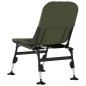 vidaXL Silla de pesca con patas para barro ajustables plegable verde vidaXL Silla de pesca con patas para barro ajustables plegable verde