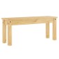 vidaXL Banco de comedor Panama madera maciza de pino 105x30x45 cm vidaXL Banco de comedor Panama madera maciza de pino 105x30x45 cm