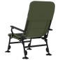 vidaXL Silla de pesca con reposabrazos plegable verde vidaXL Silla de pesca con reposabrazos plegable verde